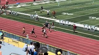 2024 UWEC Outdoor Nationals Men's Dec 100m Stegeman