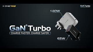 X.One GaN 6 Turbo Ultra Fast Charger | Charge Faster. Charge Safer