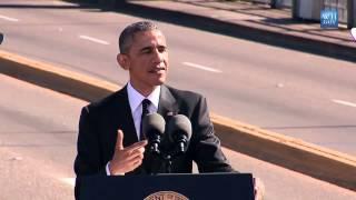 Obama's Inspirational Selma Anniversary Speech - Full Video