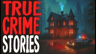 Disturbing True Crime Stories For Sleep With Rain Sound | Black Screen | Mr. Nightscared