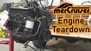 Engine Teardown -- '95 Crownline 5.7 Mercruiser Rebuild Part 3