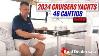 2024 Cruisers Yachts 46 Cantius #boatreview