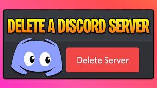 How to Delete and Backup a Discord Server Easy!