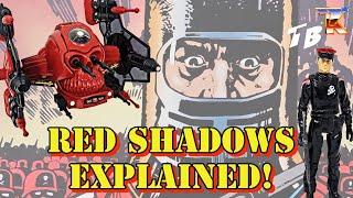 History of the Red Shadows | Palitoy Action Force + Brian Hickey - Total Toy Books | Baron Ironblood