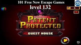 101 Free New Escape Games level 132- Patent Protected  GUEST HOUSE - Complete Game