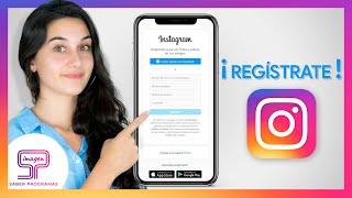  Cómo CREAR una CUENTA de INSTAGRAM 