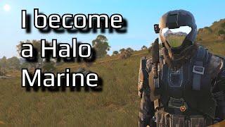 I accidentally become a Halo marine in Arma 3 | Operation Trebuchet Part 2