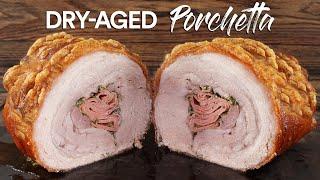 DRY AGE Porchetta Experiment | Guga Foods
