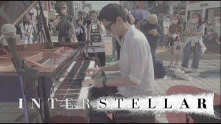 Interstellar cover with heavy grand piano