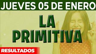 Resultado del sorteo Primitiva del Jueves 5 de Enero del 2023.