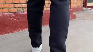 Брюки мужские спортивные флисовые Россия Sobers Sweatpant Black