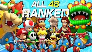 Ranking EVERY Character in Mario Kart 8 Deluxe