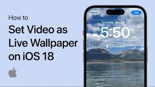 How To Set Video as Live Wallpaper on iOS 18 - Easy Guide