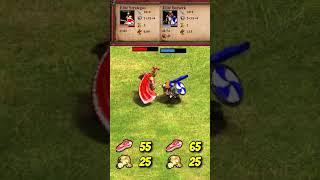 Elite Strategos vs Elite Berserk (AoE2) #Shorts