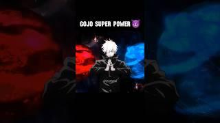 Gojo Power Blue Red  #gojo #gojosaturoamv #gojosatoruedit #jujutsukaisen #anime