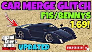 *WORKING* CAR MERGE GLITCH | GTA 5 ONLINE | F1S/BENNYS 1.69! (ALL PLATFORMS)