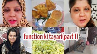 Function ki taiyari(part 1)// daily vlog//Rizz vlogs 