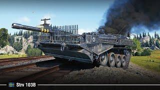 Strv 103B — Лучшая кустовая ПТ-САУ Мира Танков