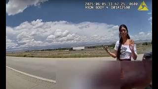 Body camera shows traffic stop before Utah student detained by ICE