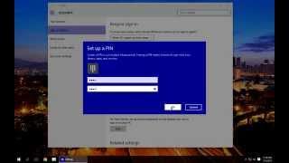 Windows 10 Add Pin Login
