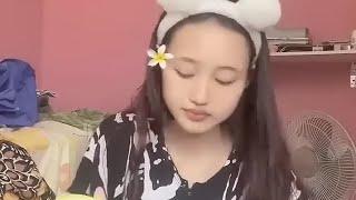 full Live shela ananda viral daster hitam