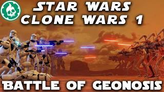 First Battle of Geonosis - Clone Wars - Star Wars Lore DOCUMENTARY