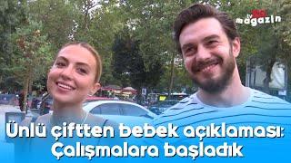 İsmail Ege Şaşmaz ile Hande Ünal çiftinden bebek açıklaması: Çalışmalara başladık