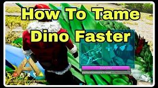 How to Tame Dino Faster | Ark Ultimate Mobile Edition