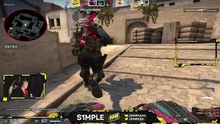 S1mple Plays Faceit 20190312