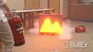 NEW: BullEx BullsEye Laser-Driven Fire Extinguisher Training