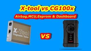 X tool vs CG100x. which programmer performs better ??? Airbag , Dashboard, Eeprom , crash reset .