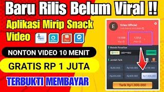 Legit!! Mirip Snack Video | Nonton Video Dibayar - Aplikasi Penghasil Uang Saldo Dana Tercepat 2024