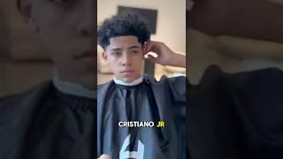 Ronaldo Jr was saved from cutting the R9 hair…#shorts #ronaldo