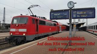 4K | Führerstandsmitfahrt auf dem RE4 ( 4/4 )  ( Dortmund - Düsseldorf )