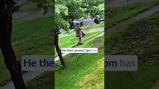 A neighbor of murder suspect Vance Boelter shared exclusive video footage of his final moves