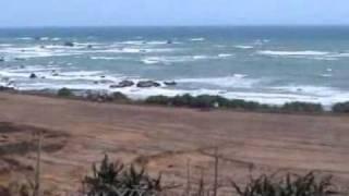 Beautiful Sea Scenery along road from Bayah to Malingping