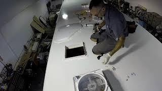 Installing a Winnebago Roof Radius/Cove and Finishing the Roof