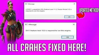 How To Fix Fortnite Application Crash Detected and A D3D11-compatible GPU Fortnite | UPDATED 2021 