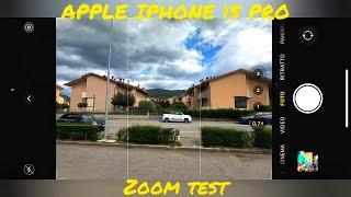 Apple Iphone 15 Pro zoom test | From 0,5X to 15X • 48Mpx | Test Camera