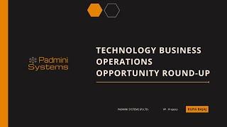 Padmini Systems Opportunity Hunt