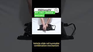 Car seat swivel , RV seating rotation mechanisms, campervan seats turntable #shortsvideo #rv#van