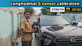 Hyundai creta Longitudinal G sensor calibration