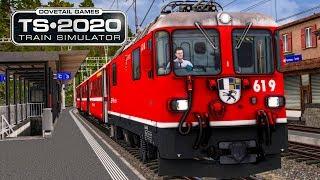 TS 2020 #3: Mit der EISENBAHN durch die Berge! | TRAIN SIMULATOR 2020