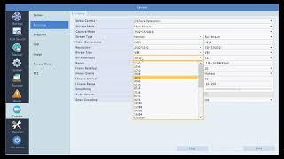 2M Professional IP Series | Configuring a Cameras Encoding Parameters