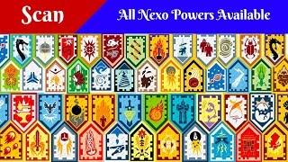 Lego Nexo Powers shields scan/сканирование щитов Нексо  сил