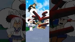Dough Fruit VS Toxic Player  #bloxfruits #shorts