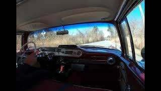 1957 Pontiac Star Chief Custom Catalina Coupe test drive!