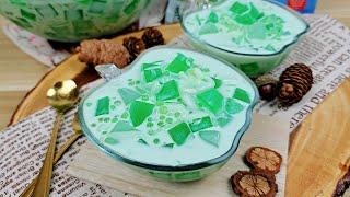 Buko Pandan Jelly Dessert ( Easy, simple and yummy ) Gulaman dessert recipe