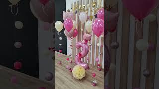 набор шаров на 2 годика #шары #деньрождения #balloons