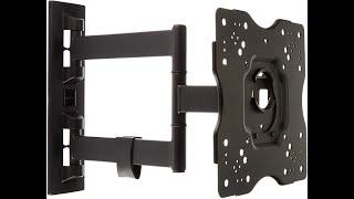 AmazonBasics | Heavy-Duty Articulating TV Wall Mount | Samsung 43" QLED | Kitchen Upgrade